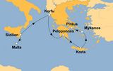 Ihre Reiseroute
