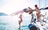 Sprung ins Wasser