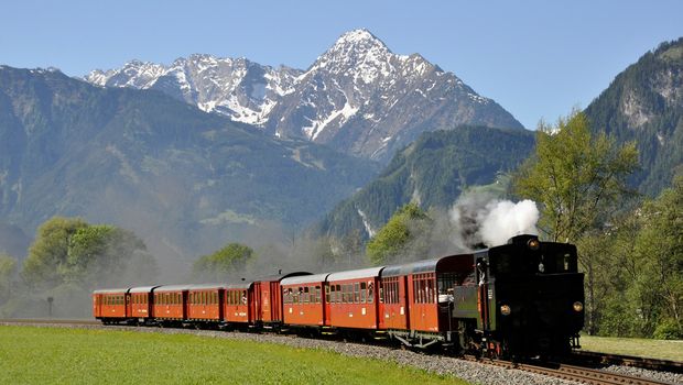 VAT-Zillertalbahn-Dampfzug Laimach
