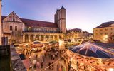 Braunschweig, Weihnachtsmarkt in der Altstadt am Dom