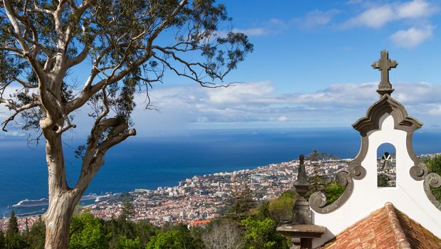 Monte, Blick auf Funchal