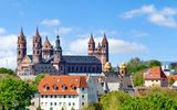 Worms am Rhein, Stadtpanorama mit Dom