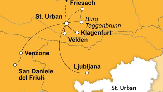 Ihre Reiseroute