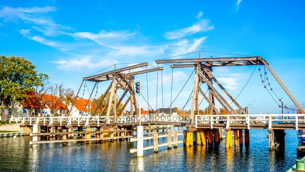 Greifswald Wieck, Klappbrücke
