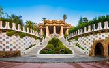 Symmetrie im Park Guell