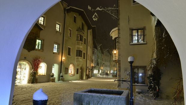 Rattenberg, Fußgängerzone im Advent