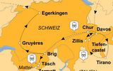 Ihre Reiseroute