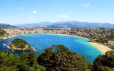 Blick auf San Sebastian