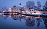 Budweis im Winter