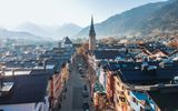 Kitzbühel im Morgennebel