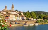 Panorama of Tournus, France ©