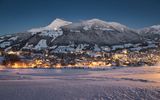 Abendliche Winterlandschaft in Tirol