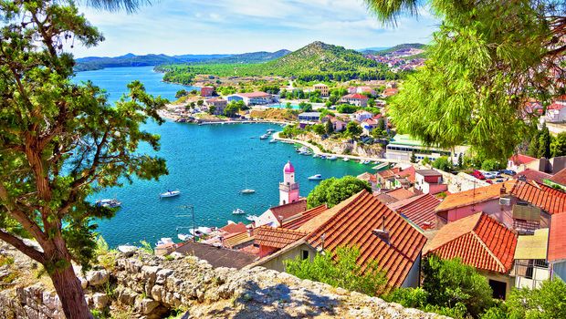 Blick auf Sibenik