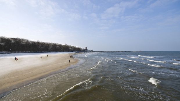 Kolberg, Strand im Winter (2) c