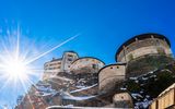 Festung Kufstein mit Wintersonne