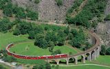 Bernina Express im Kreisviadukt