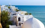 Hammamet, typische weiße Häuser in der Altstadt
