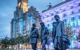 The Beatles vor Three Gracies, Liverpool