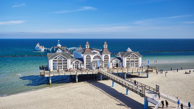 Seebrücke Sellin auf Rügen