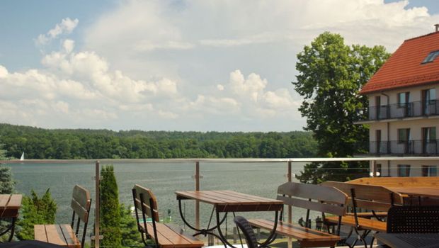 Hotel Huszcza, Terrasse