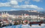Skyline Passau im Winter