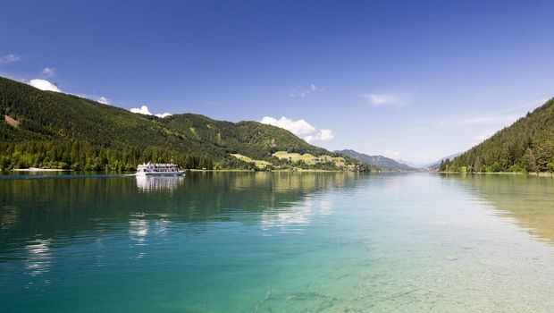 Weissensee, Blick über den See