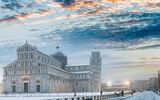 Pisa im Winter