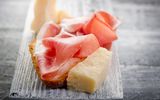 Parmaschinken mit Brot