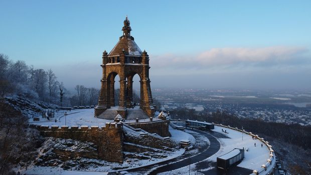 Kaiser Wilhelm Denkmal an der Porta Westfalica