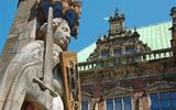 Bremer Roland und Rathaus Giebel