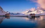 Malerische Landschaft der Lofoten-Inseln