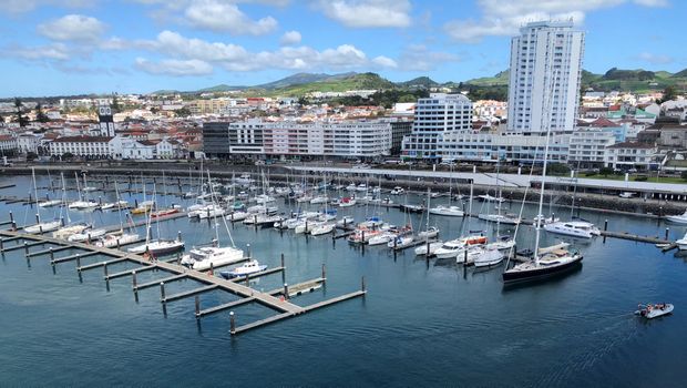Ponta Delgada, S. Miguel in Portugal