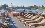 Sonnendeck auf der La Belle de Cadix