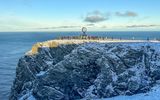 Nordkap im Winter