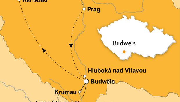 Ihre Reiseroute