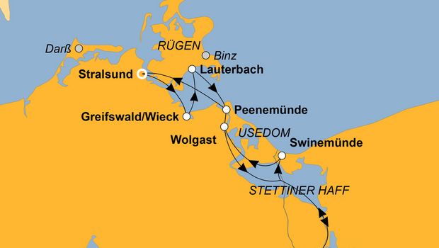 Ihre Reiseroute
