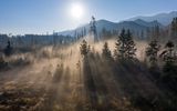Nebel im Riesengebirge