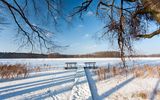 Gefrorener See Masuren
