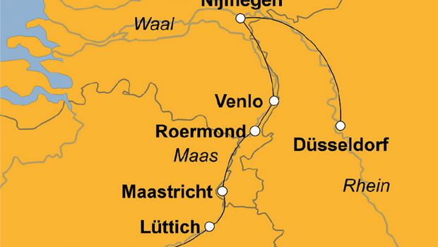 Ihre Reiseroute