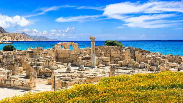 antiker Kourion-Tempel