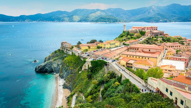 Blick von Festung Portoferraio