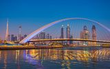 Panorama von Dubai-Stadt
