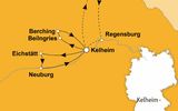 Ihre Reiseroute