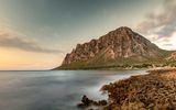 Blick auf Monte Cofano Sizilien