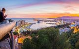 Malaga, Blick vom Berg