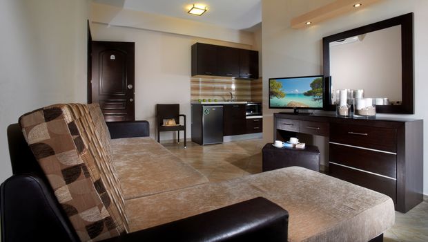 One bedroom Apartment living room 4U Apartments