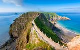 Naturdamm bei La Coupée, Insel Sark