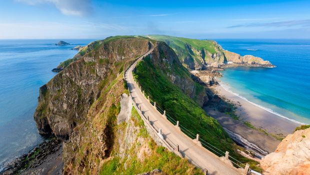 Naturdamm bei La Coupée, Insel Sark