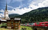 Glacier Express bei Trun