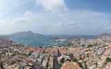 Panorama der Hauptstadt Praia in Kap Verde